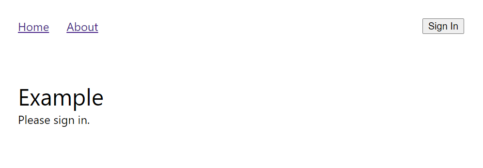 Example Web Application